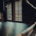 Empty fight ring in a dim gym, Darren Till vs Yoel Romero BKFC 94