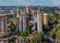 Guatemala City skyline, host city of the Guatemala vs El Salvador Nations League match