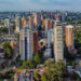 Guatemala City skyline, host city of the Guatemala vs El Salvador Nations League match