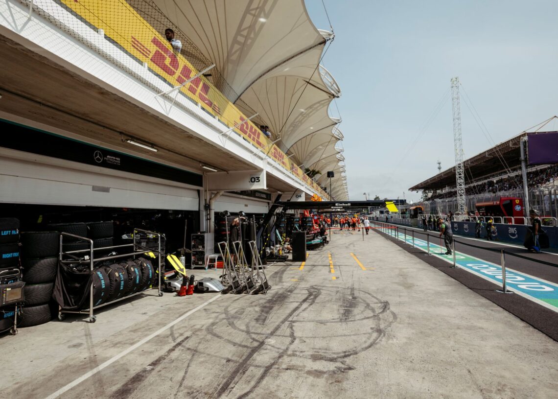 hadjar red bull baku return f1 pit lane