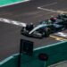 Mercedes Formula 1 car crossing the finish line (Pexels 29252129)