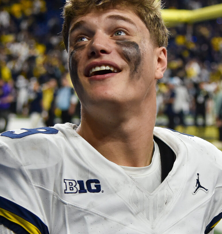 JJ McCarthy, the quarterback traded by the Vikings to the Giants