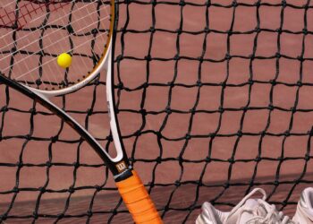 Tennis racket and ball at the net, illustrating Laver Cup 2026 Day 2