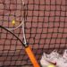 Tennis racket and ball at the net, illustrating Laver Cup 2026 Day 2