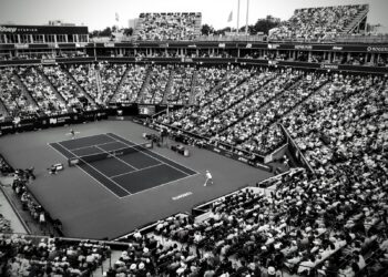 Laver Cup 2026 results: packed tennis stadium during a professional match