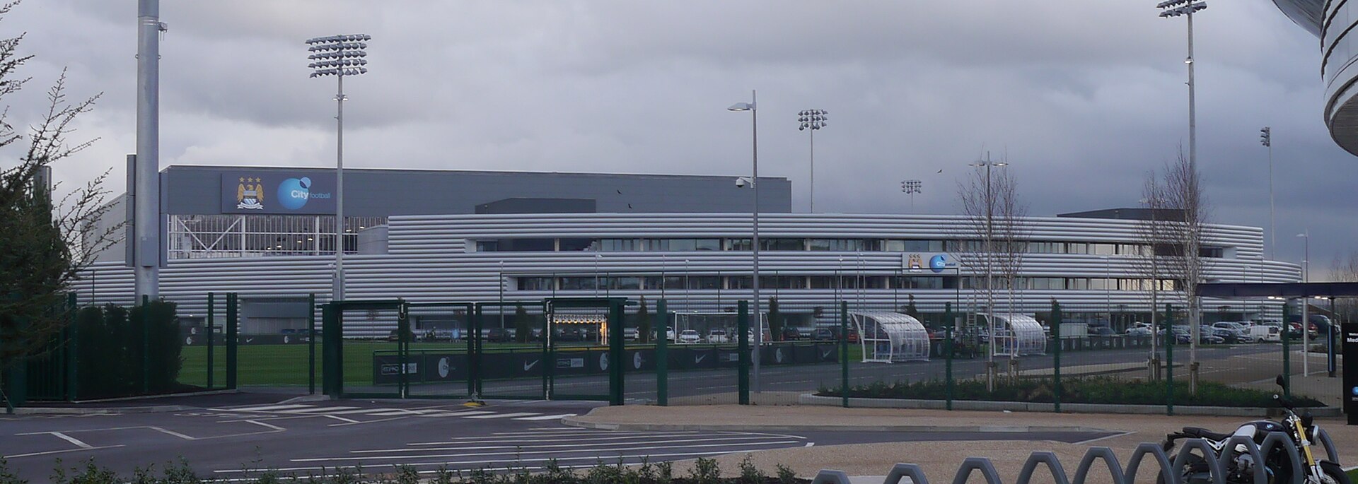 Manchester City training centre at the City Football Academy
