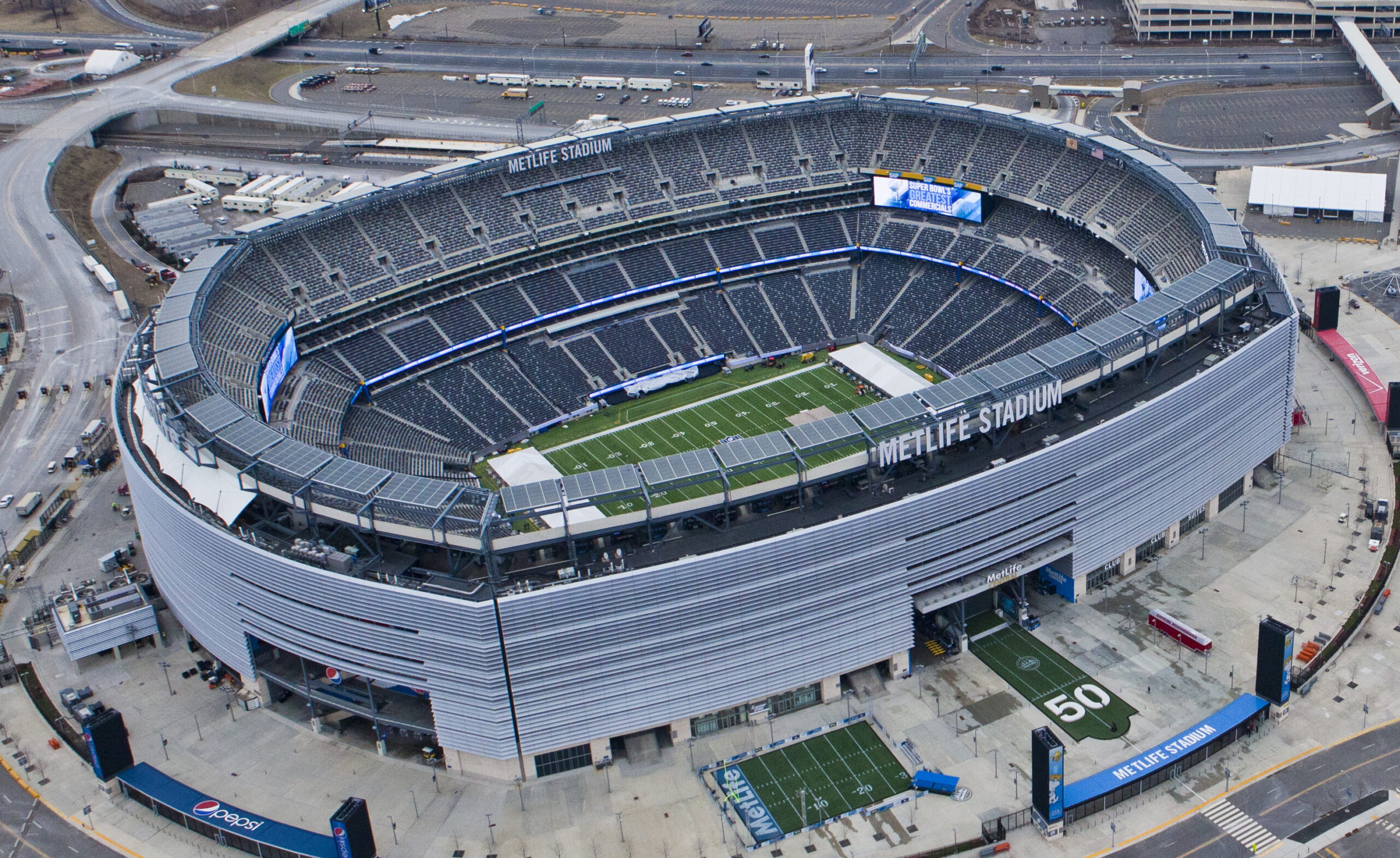 MetLife Stadium, where the Giants host the Cardinals on October 4