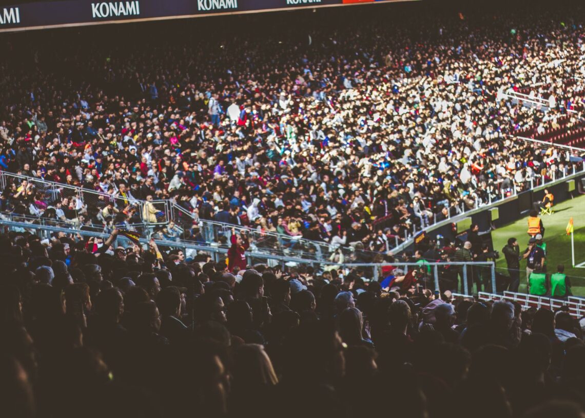 Mexico vs Colombia friendly: packed stadium crowd during an international football match