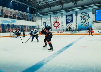 nhl preseason opens mckenna maple leafs debut hockey rink action px38554080