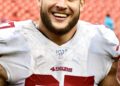 Nick Bosa of the San Francisco 49ers, whose calf injury rules him out against the Cardinals