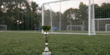 premier league august 2026 awards trophy goal pitch