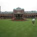 Medinah Country Club clubhouse and putting green, host of the Presidents Cup 2026