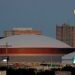 The Caesars Superdome in New Orleans, venue of Raiders vs Saints