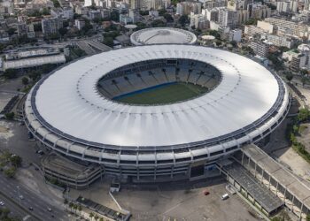 Maracanã Stadium in Rio de Janeiro, venue of Ravens vs Cowboys