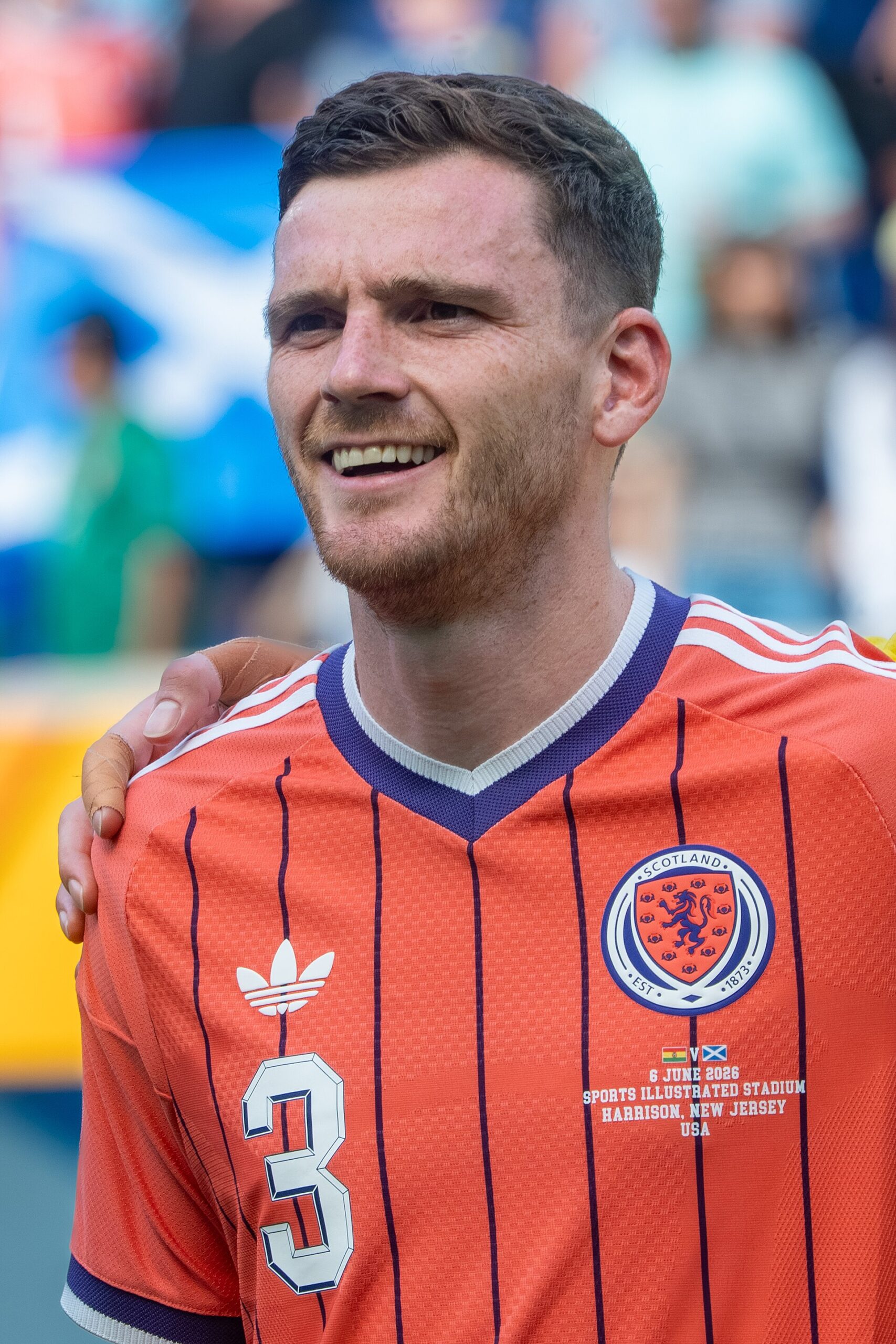 Scotland captain Andy Robertson