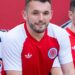 John McGinn in a Scotland shirt, Scotland vs Switzerland