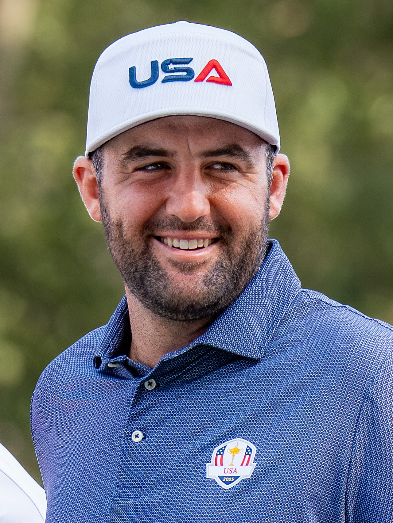 Scottie Scheffler, who beat Nico Echavarria in the Presidents Cup singles