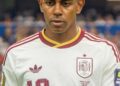Lamine Yamal playing for Spain, two goals in Spain vs Croatia