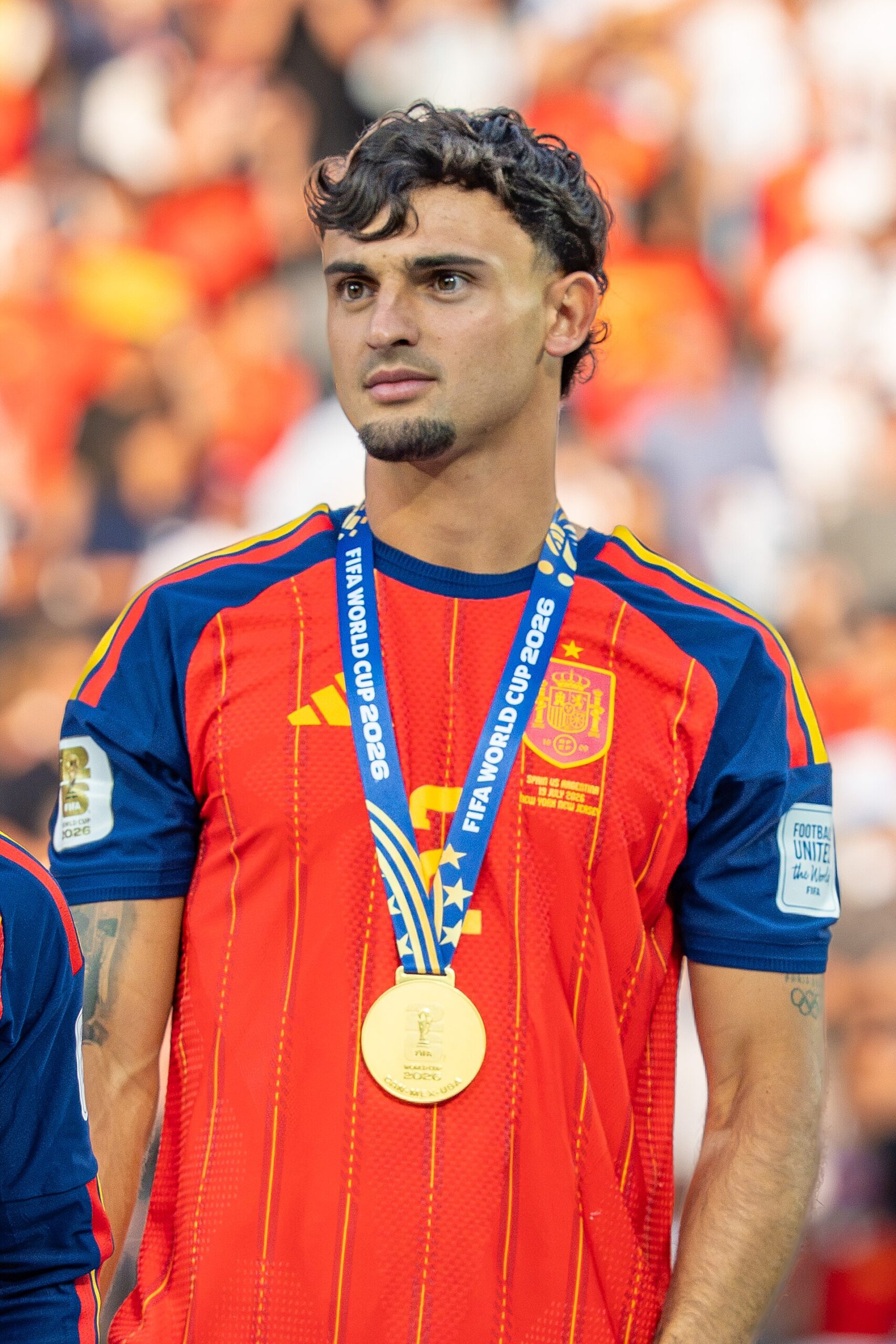 Marc Pubill, who scored his first Spain goal against Croatia