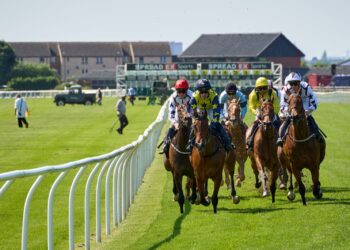st leger flat racing turf