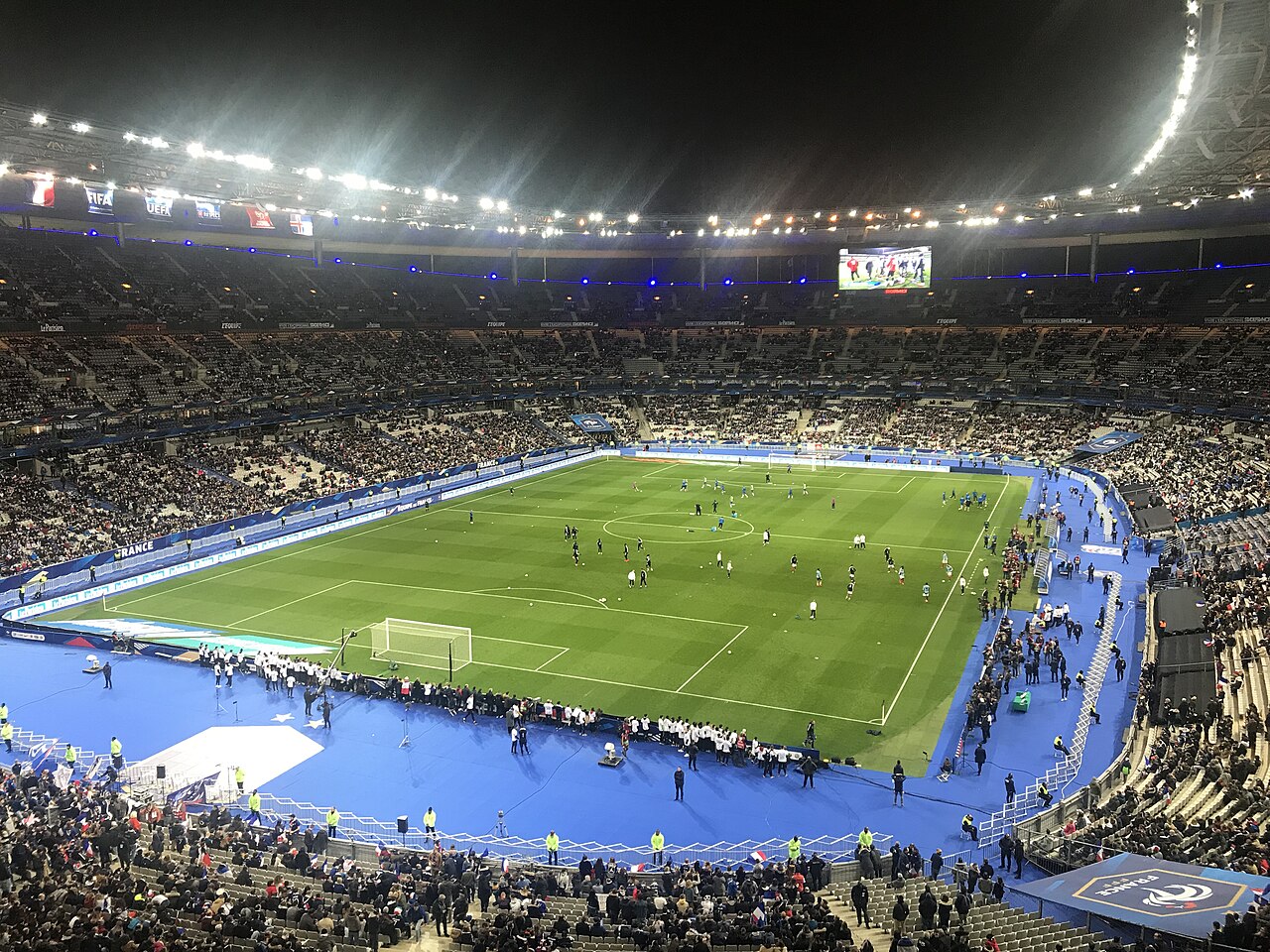 Stade de France, where France play Italy and Belgium next