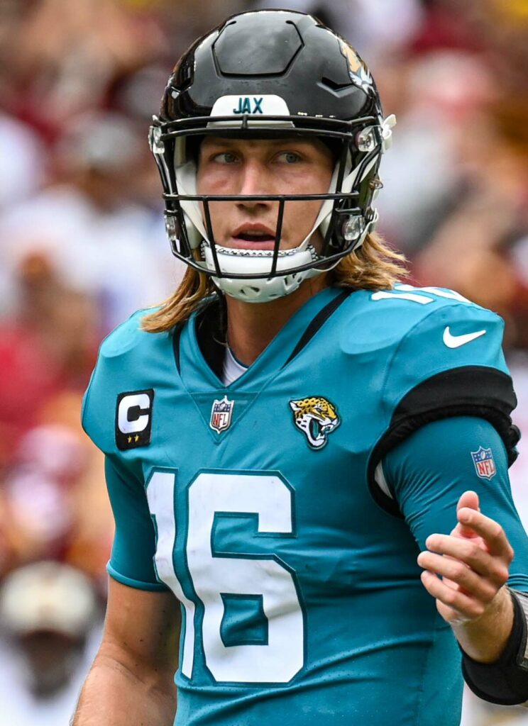 Jaguars quarterback Trevor Lawrence