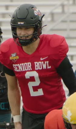 Saints quarterback Tyler Shough