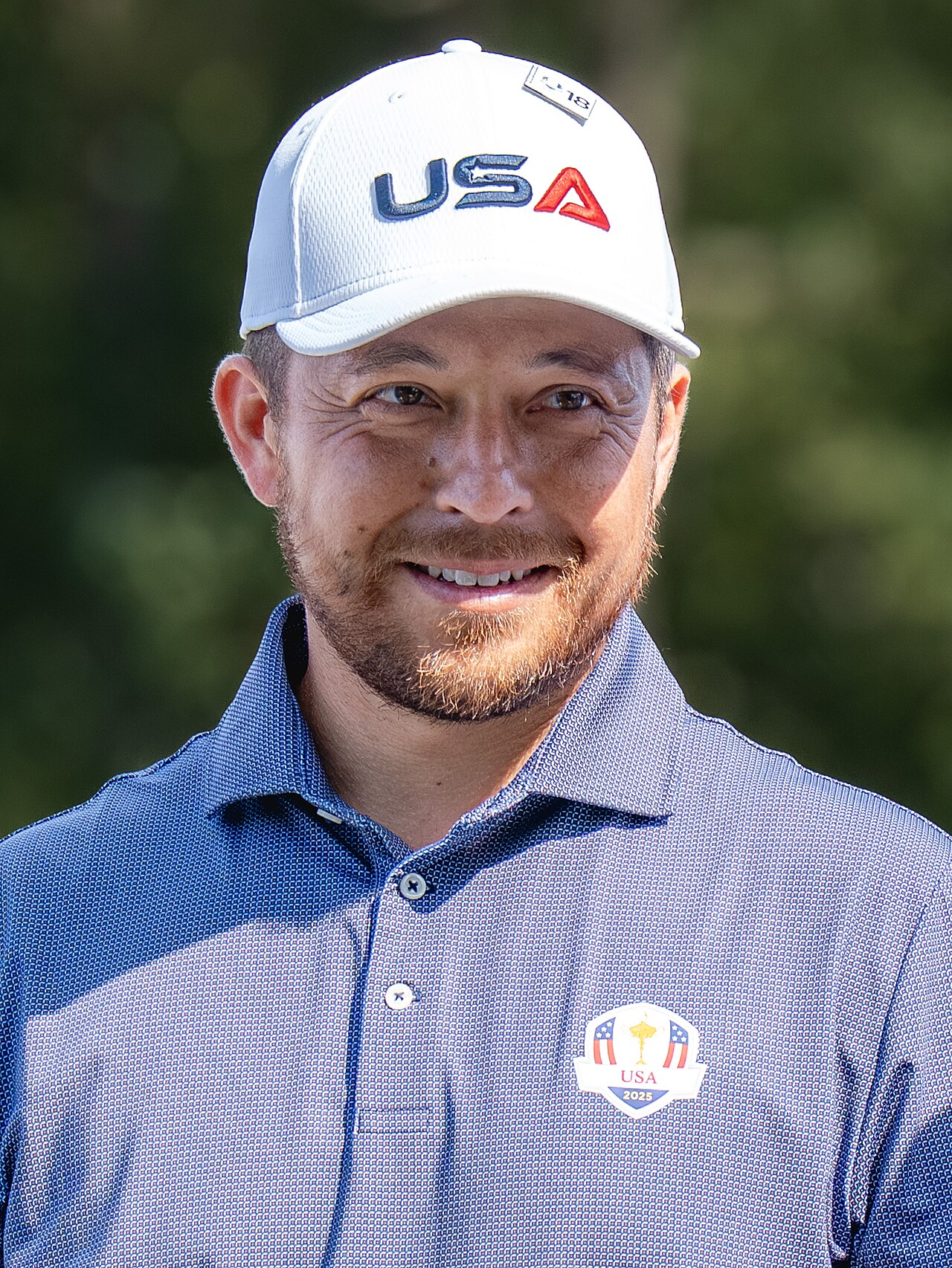 Xander Schauffele, who won the anchor match against Ryan Fox
