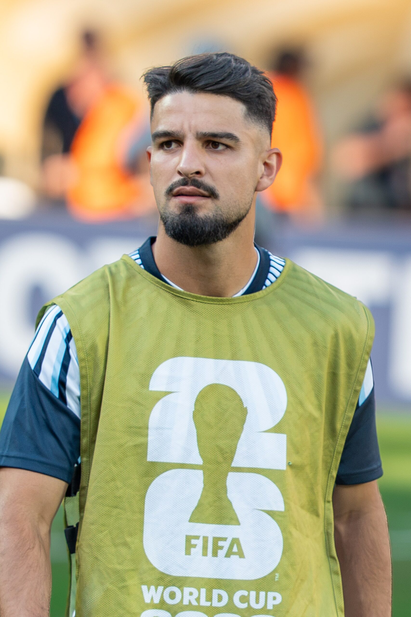 Jose Manuel Lopez of Argentina, who scored the fourth goal against Bolivia