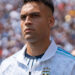 Lautaro Martinez in Argentina colours, scorer of the opening goal in Argentina vs Bolivia