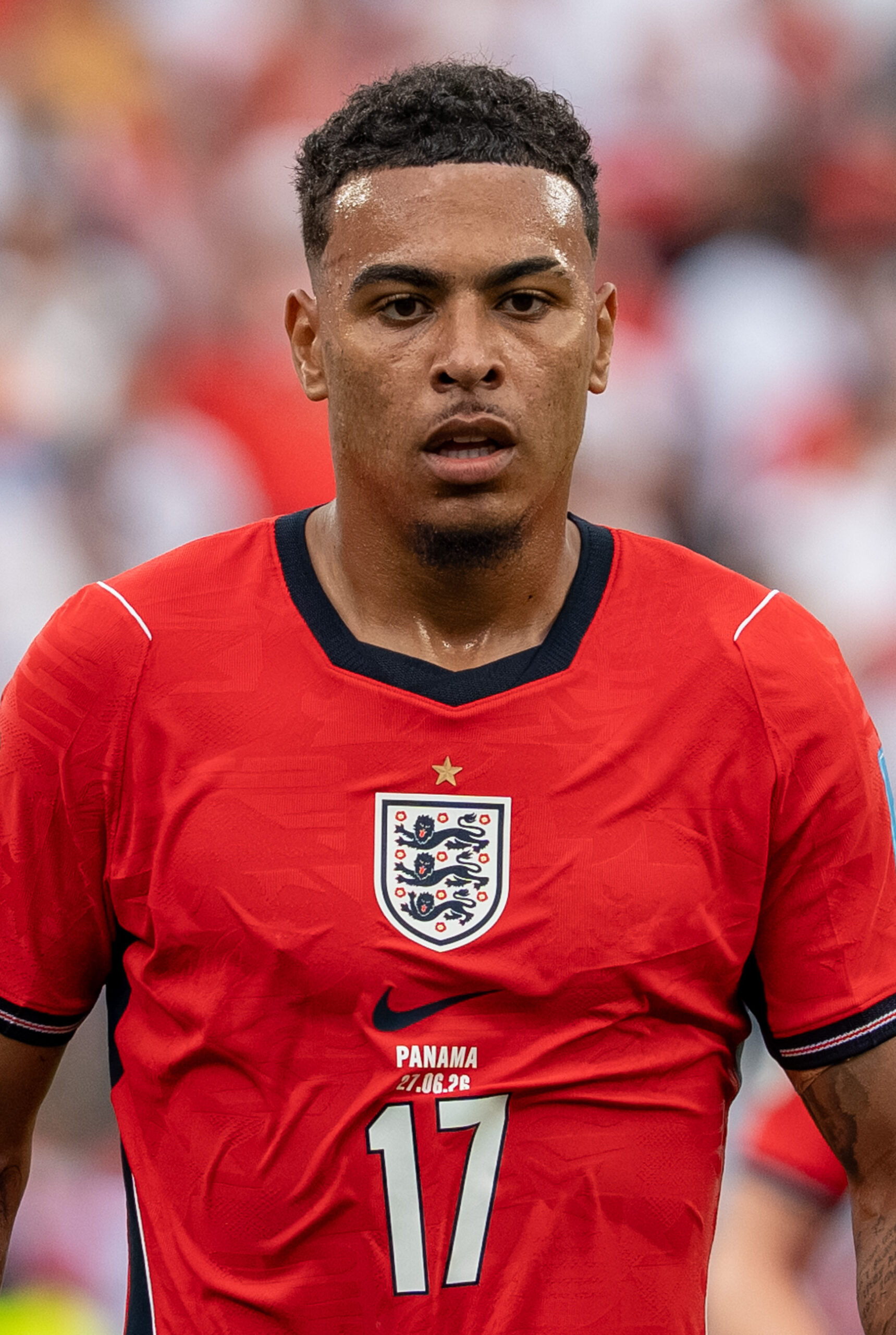 Morgan Rogers, who came off the bench to score England's seventh against Croatia