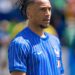 Michael Olise playing for France, who scored twice in France vs Belgium