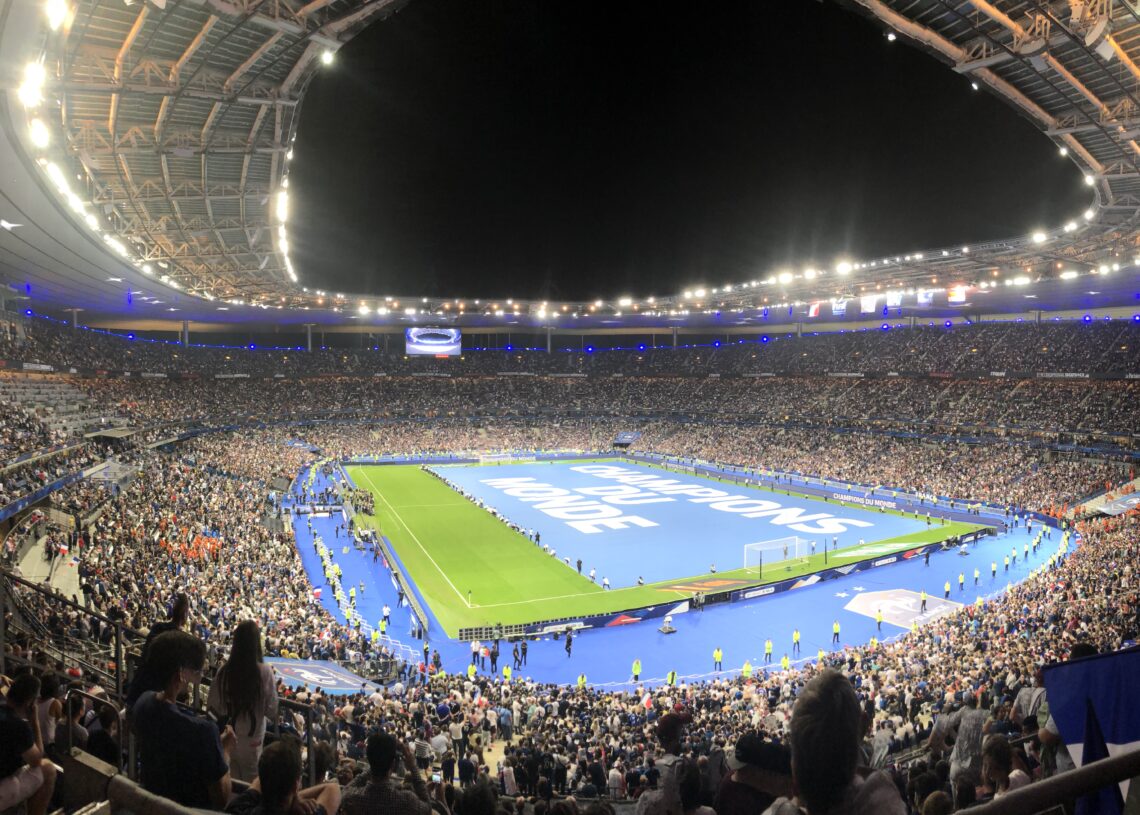France vs Italy venue: the Stade de France in Saint Denis on a Nations League night