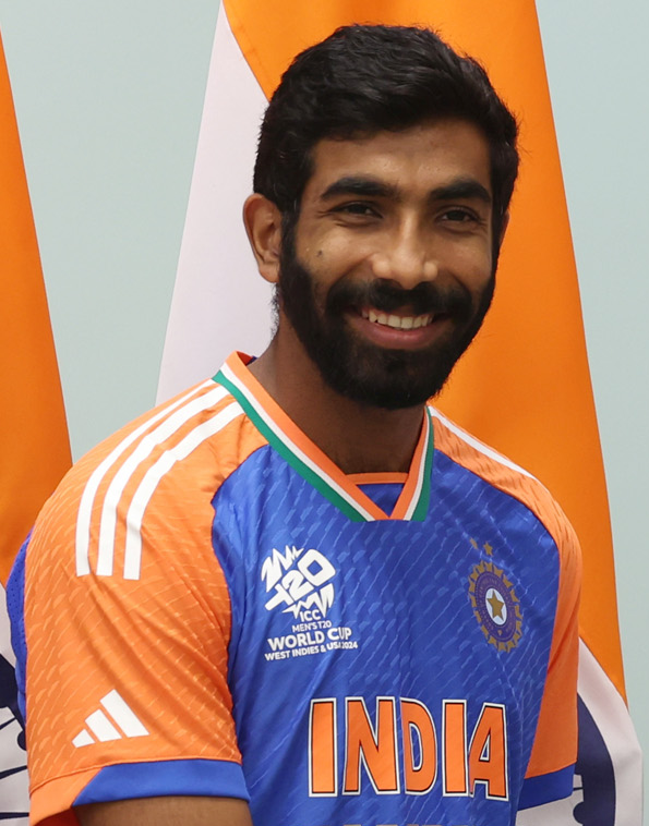 Jasprit Bumrah, who took two wickets in the first over of Sri Lanka's chase