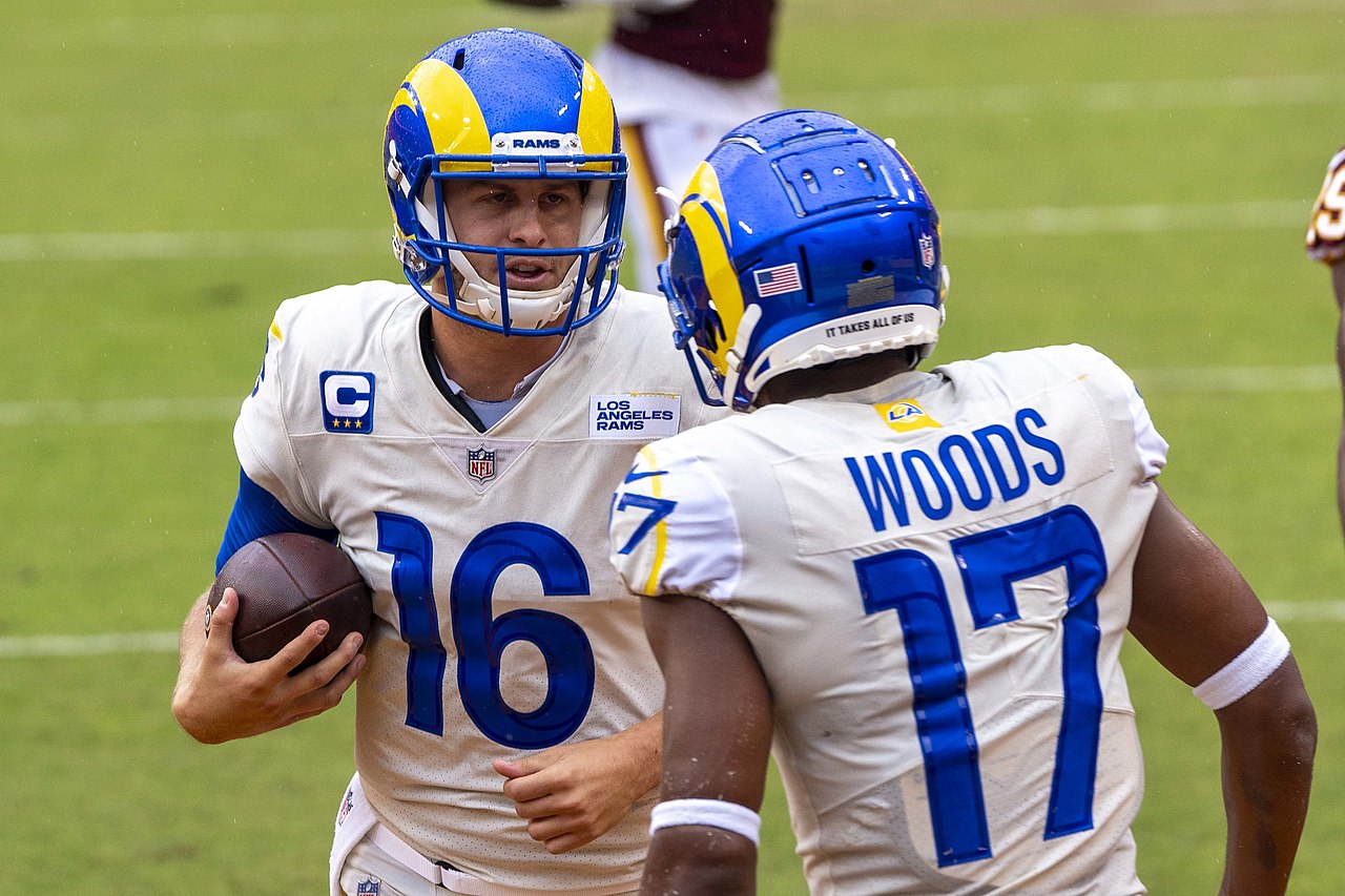 Lions quarterback Jared Goff, who threw for 412 yards against the Panthers