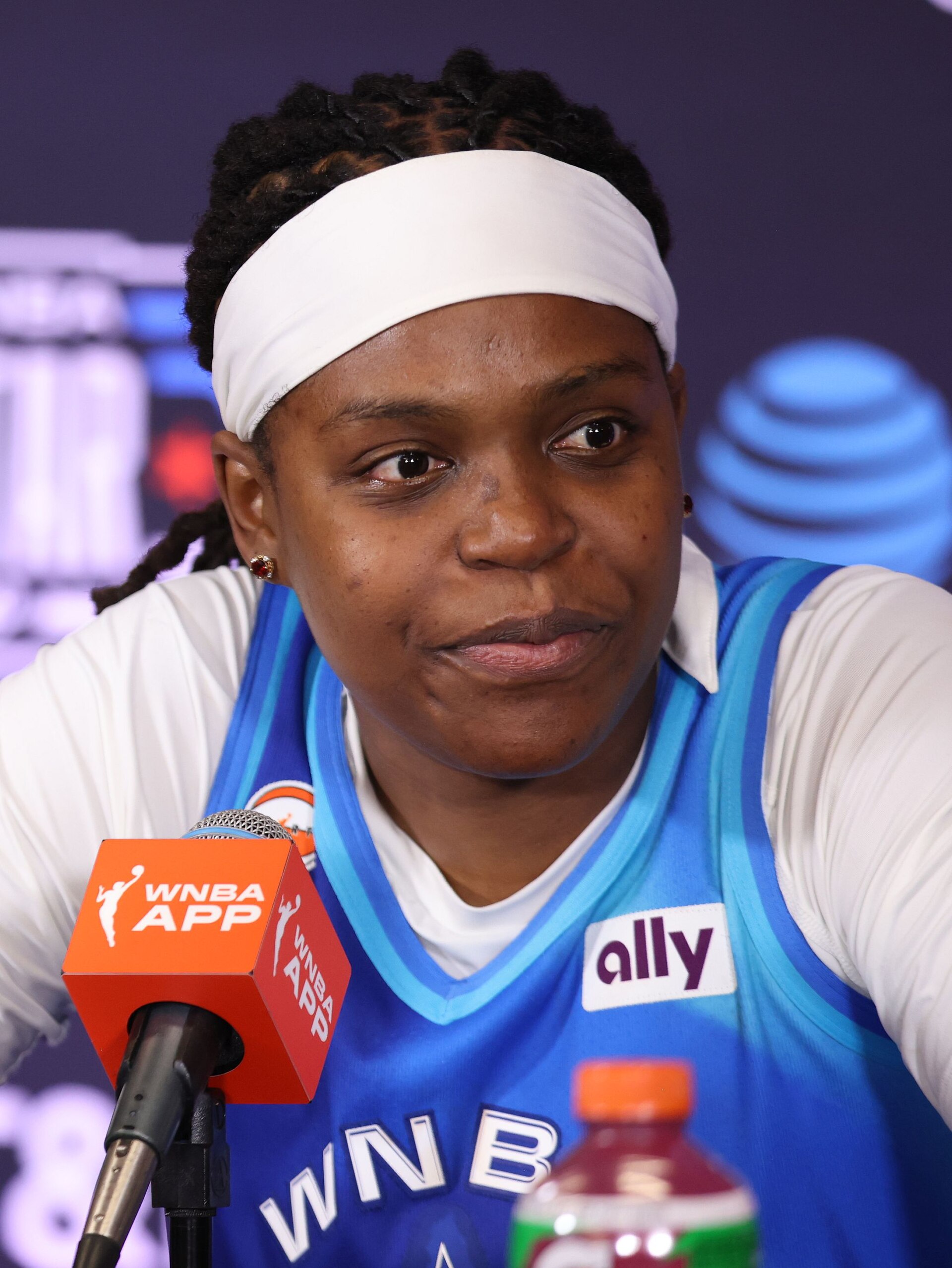 Jonquel Jones of the New York Liberty